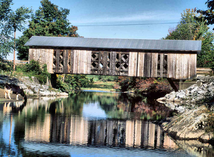 Longley covered bridge