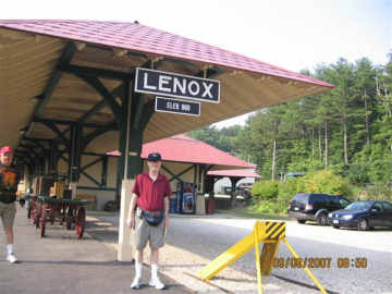 Lenox Station and Tom