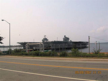 USS Forestal and USS Saratoga