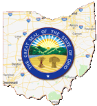 Google map of Ohio with seal