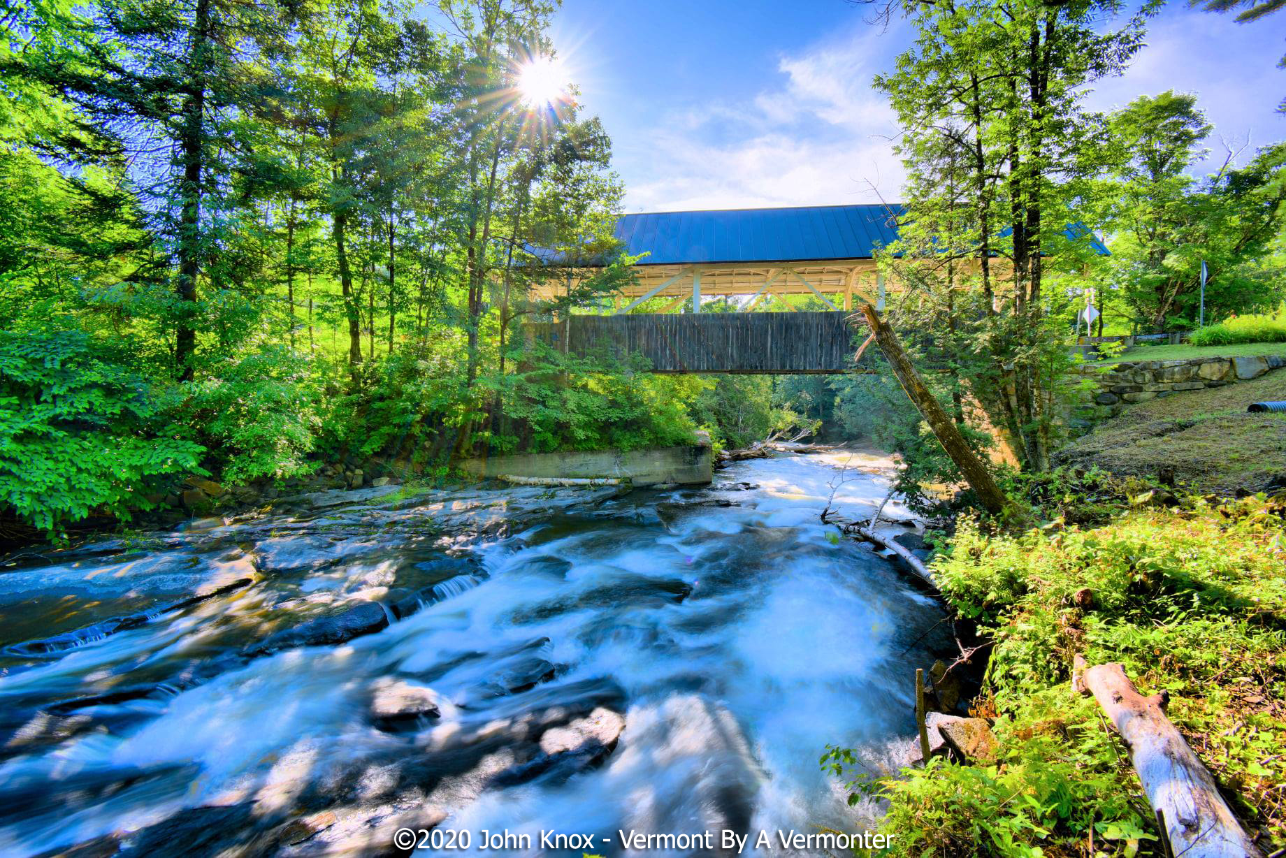Greenbanks Hollow Covered Bridge - John H. Knox