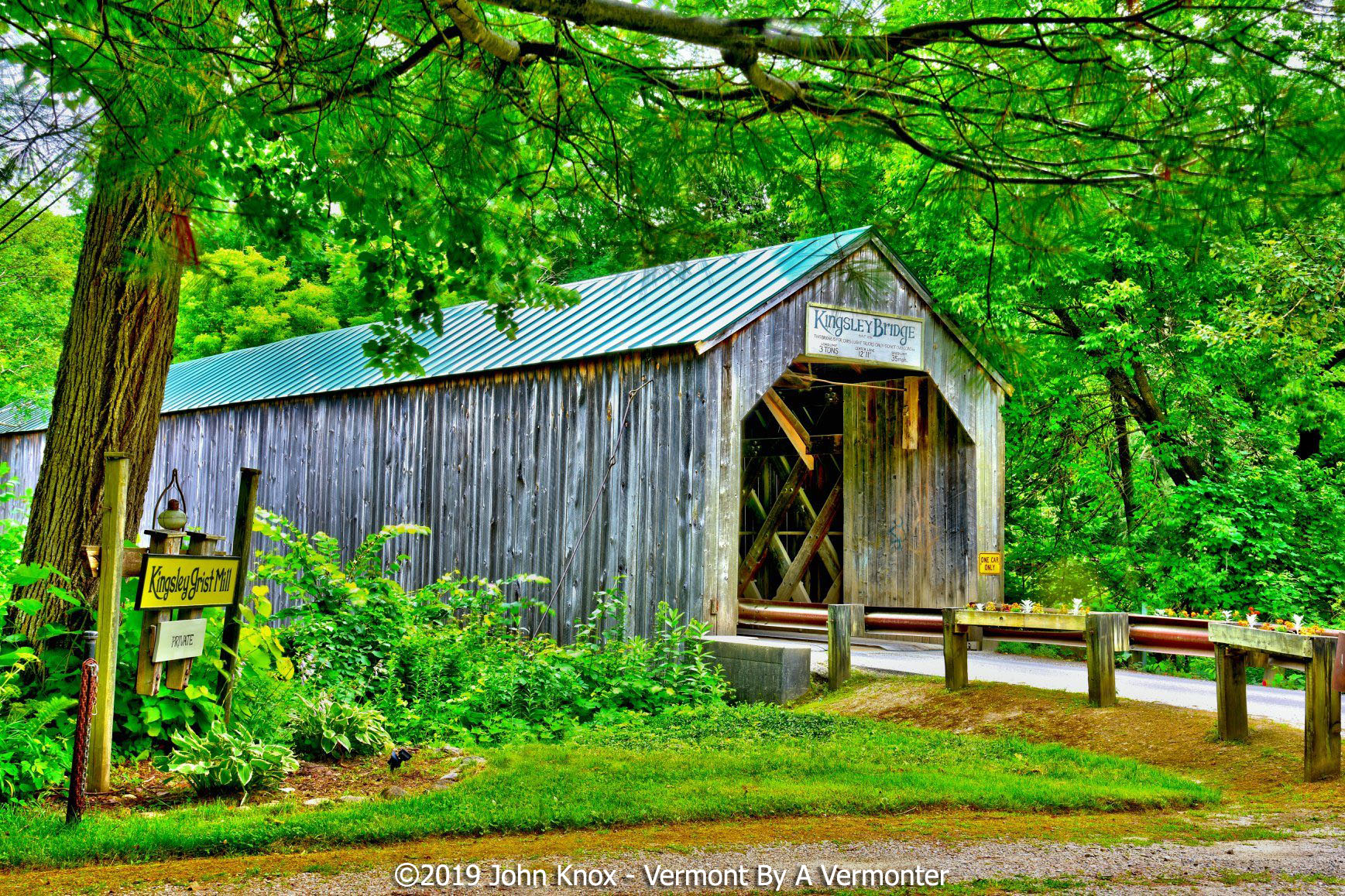 Kingsley Covered Bridge - John H. Knox
