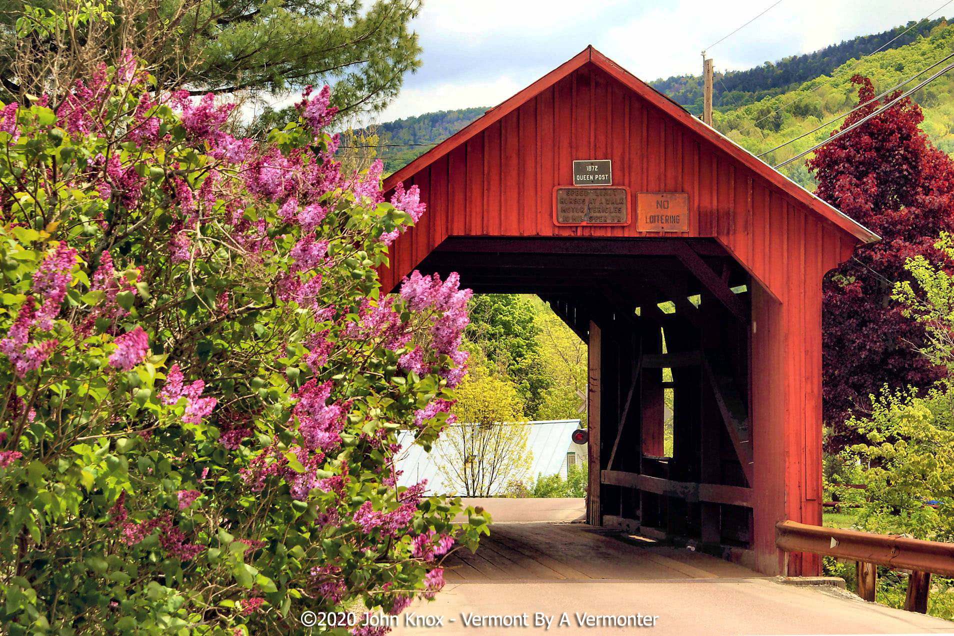 Cox Brook Covered Bridge - John H. Knox