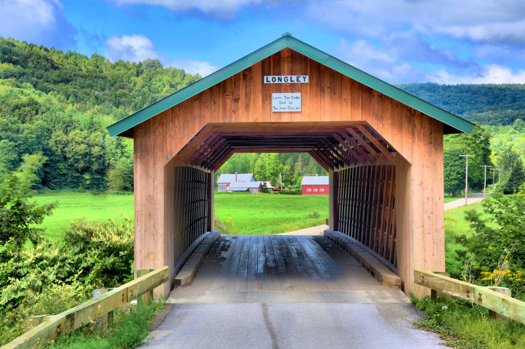 Longley Covered Bridge - John H. Knox