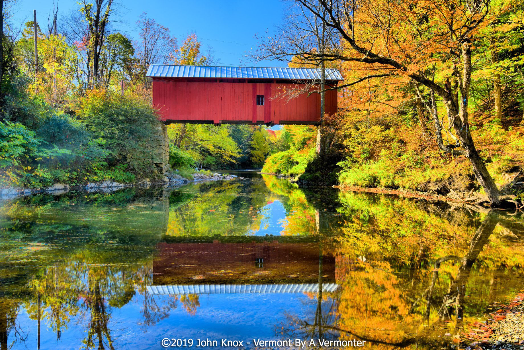 Slaughter House Covered Bridge - John H. Knox