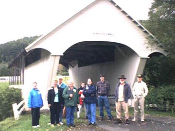 Schoolhouse Covered Bridge Photo by Dick Wilson