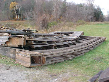 Smith CB trusses Photo by David Guay October 2001