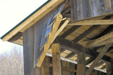 Grist Mill Covered Bridge Damaged - John Borthwick