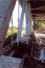 Gilky Covered Bridge Damage
