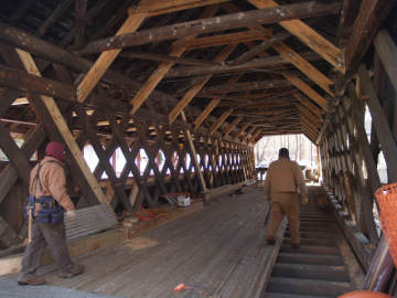 Creamery Covered Bridge - Joanne Esau