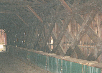 Hutchins Covered Bridge South Truss Elevation