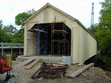 Sanderson Bridge Repairs Photo by Joe Nelson