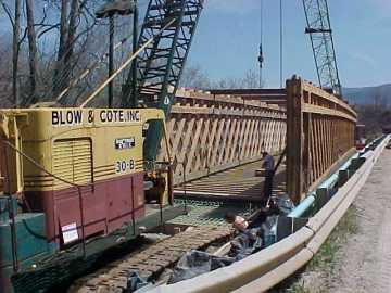 Sanderson Bridge Repairs Photo by David Guay