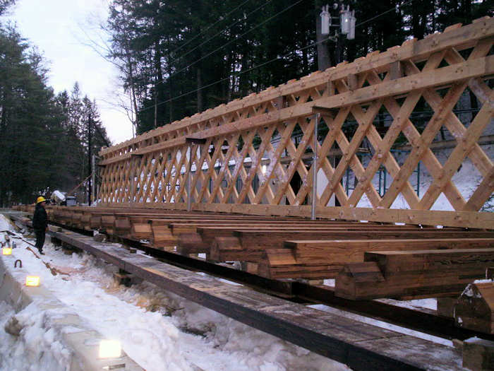 Williamsville Covered Bridge December 17, 2009