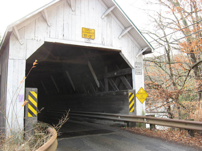 Williamsville Covered Bridge November 15, 2009