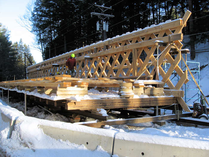 Williamsville Covered Bridge January 4, 2010