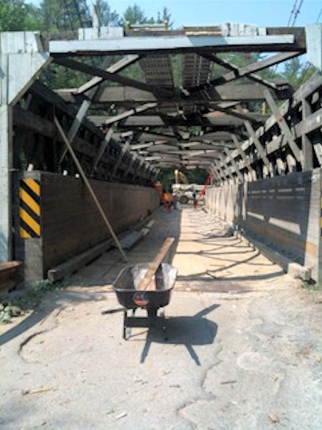 Williamsville Covered Bridge July 7, 2010