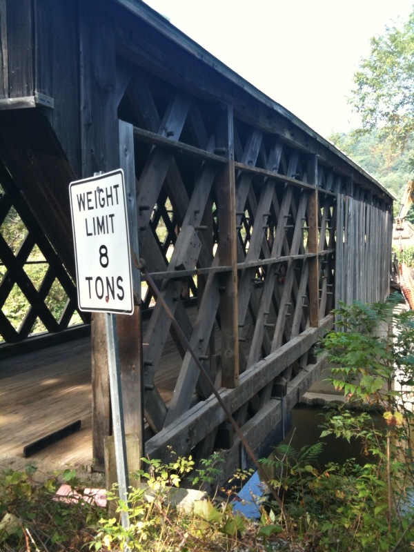 Worrall Covered Bridge October 24, 2009