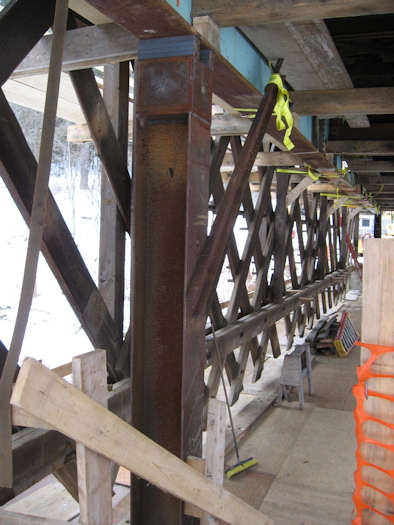 Worrall Covered Bridge January 13, 2010